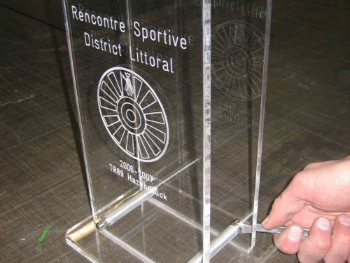 Trophée rencontre sportive