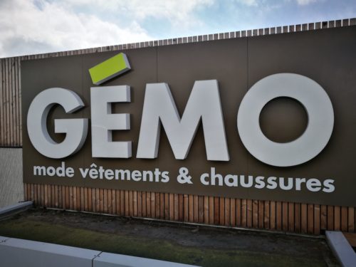 Enseigne Gémo
