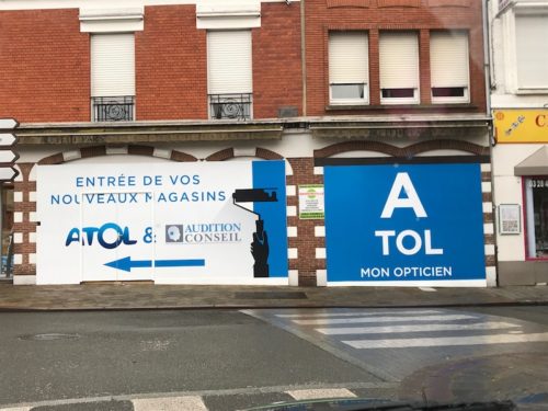 Adhésif travaux Atol