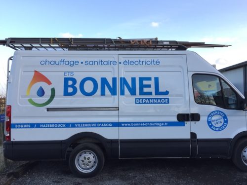 Lettrage camion Bonnel