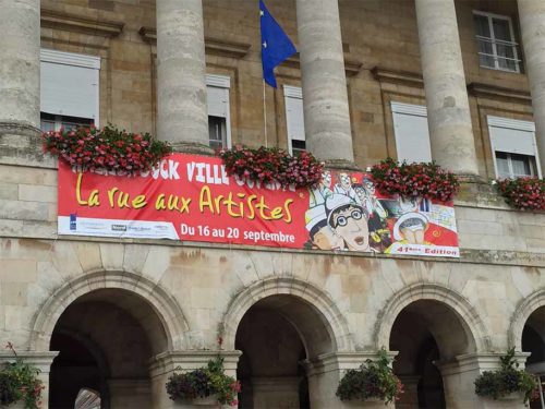 Bâches la rue aux artistes pour Hazebrouck