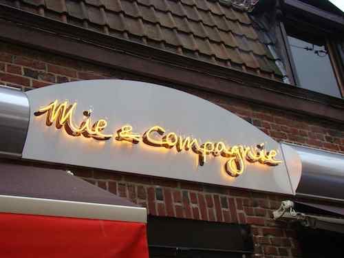 Enseigne néon Mie & Compagnie
