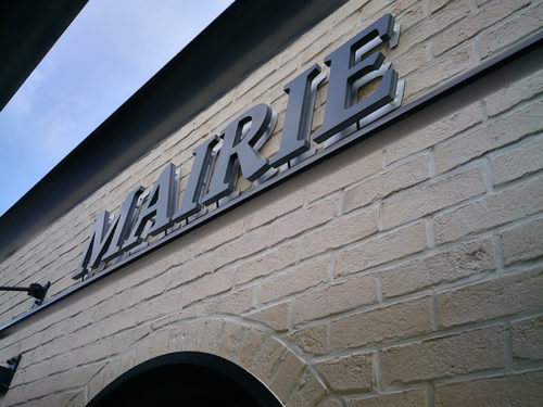 Lettre découpées Mairie