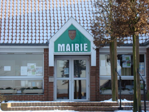 Lettre découpées Mairie