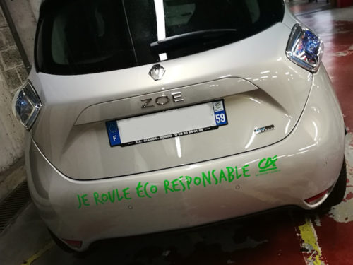 Véhicule crédit agricole