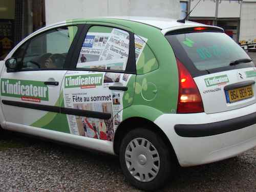 Voiture l'indicateur