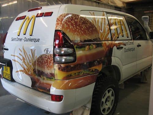 Véhicule McDonald's